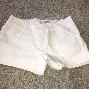 White shorts